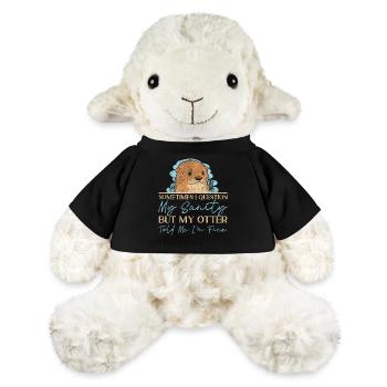 Otter Sometimes I Question My - MiniFeet® Schaf Annika - Schwarz - Vorne
