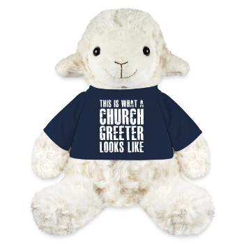 this is what a church greeter looks like - MiniFeet® Sheep Annika - french navy - Front