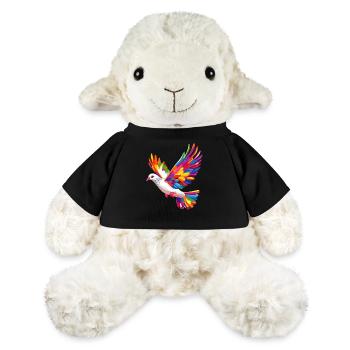 Colombe Blanche Paix Paix Bois Colombe Colombes Blanches - Mouton en peluche Annika MiniFeet® - noir - Devant