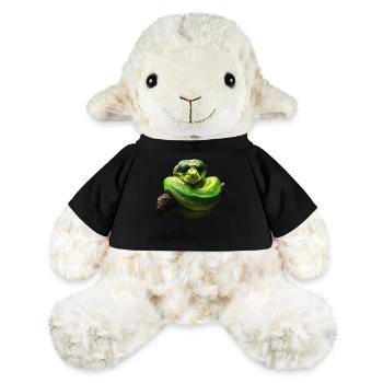 Green Tree Python Snakes Lover Terrarium - MiniFeet® Sheep Annika - black - Front