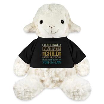 Mon enfant préféré - très certainement mon gendre - Mouton en peluche Annika MiniFeet® - noir - Devant