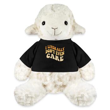 I Literally Cant Even Care - MiniFeet® Sheep Annika - black - Front