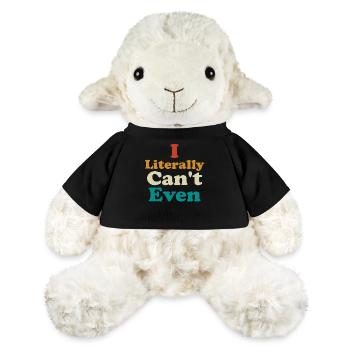 I Literally Cant Even Care - MiniFeet® Sheep Annika - black - Front