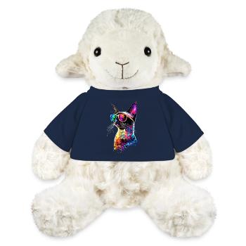 Siamkatze Siam Katze Siamese Cat Siamesen Katzen - MiniFeet® Schaf Annika - French Navy - Vorne