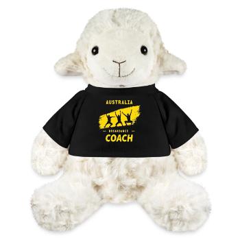 Breakdance Coach Motiv – Tänzer Outfit mit Stil - MiniFeet® Schaf Annika - Schwarz - Vorne