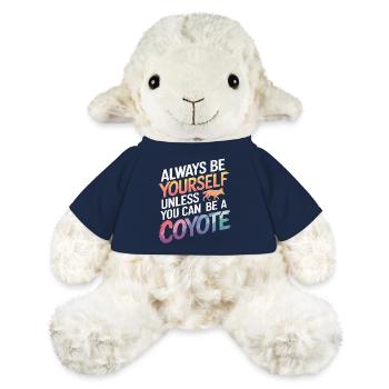 Coyote Animal Funny - MiniFeet® Sheep Annika - french navy - Front