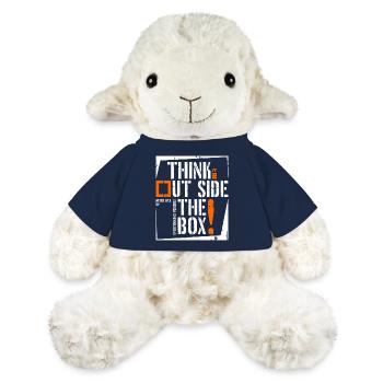 Think Outside the Box Graphic - MiniFeet® Sheep Annika - french navy - Front