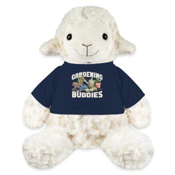 Amoureux des plantes Jardinier Besties - Mouton en peluche Annika MiniFeet® - bleu marine - Devant