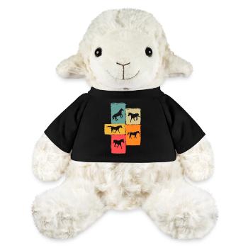 Riding Horse - MiniFeet® Sheep Annika - black - Front
