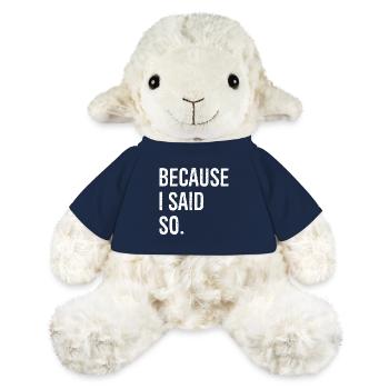 parce que je l’ai dit - Mouton en peluche Annika MiniFeet® - bleu marine - Devant
