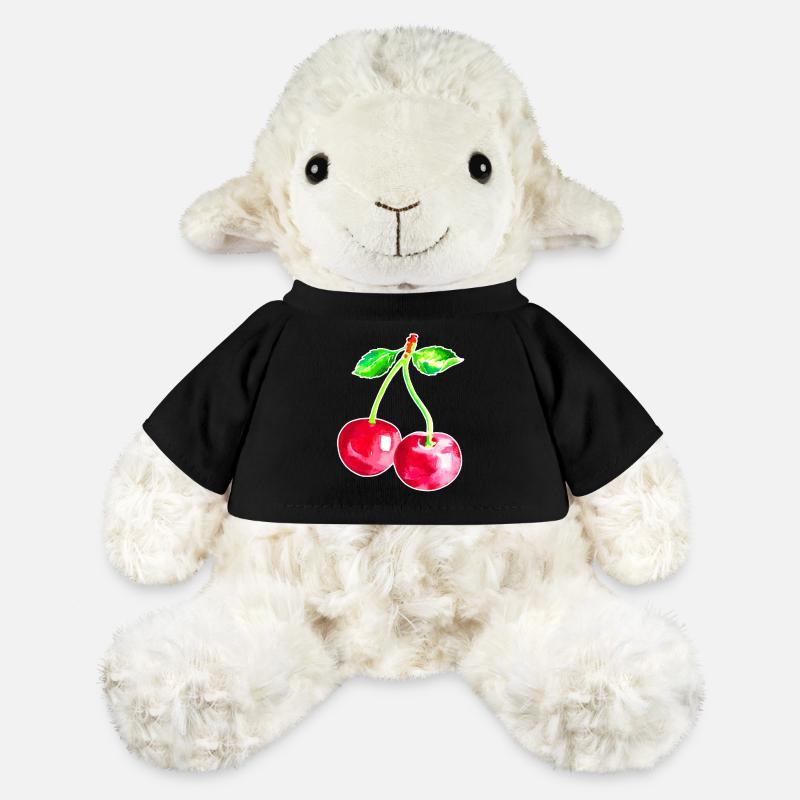 Cherry, Red cherries - MiniFeet® Sheep Annika - black