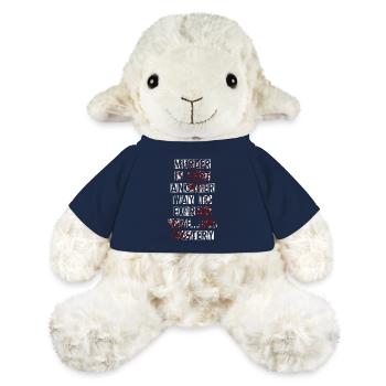 Murder Mystery Dinner Fun Night - MiniFeet® Sheep Annika - french navy - Front