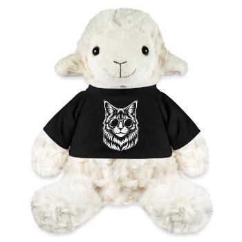 Maine Coon Saying Funny Maine Coon Gift - MiniFeet® Sheep Annika - black - Front