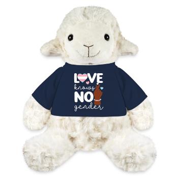 Transgender Trans LGBT Pride - MiniFeet® Sheep Annika - french navy - Front