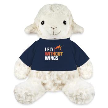 Hochsprung Hochspringer I Fly Without Wings - MiniFeet® Schaf Annika - French Navy - Vorne