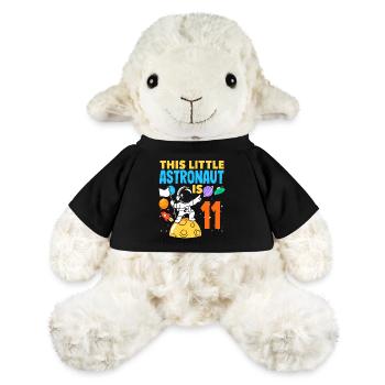 This little astronaut turns 11 years old - MiniFeet® Sheep Annika - black - Front