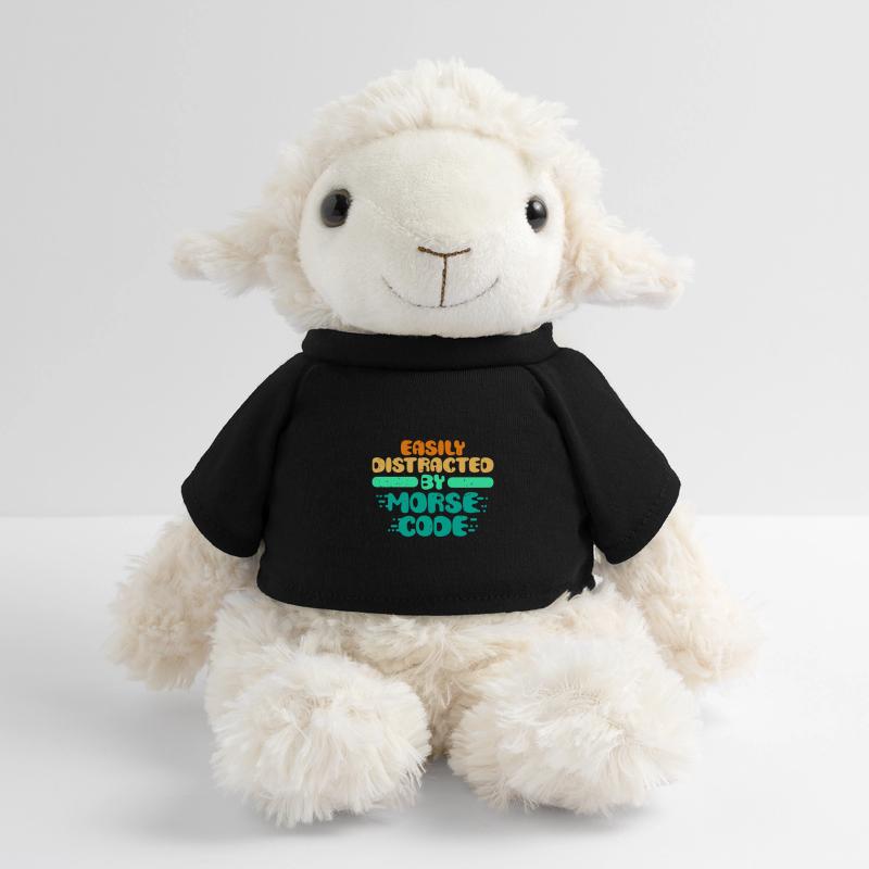 Morsecode Easily Distracted By Morse Code MiniFeet® Schaf Annika