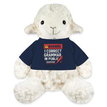Grammar Proofreading Public Saying - MiniFeet® Sheep Annika - french navy - Front