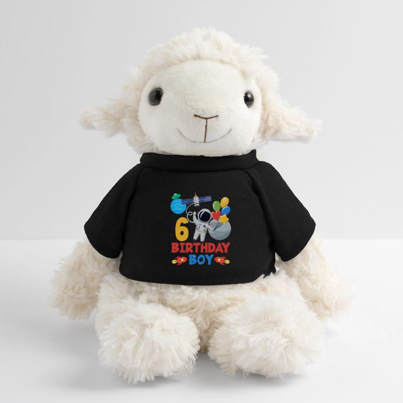 Adventurous 6th Birthday Boy Space MiniFeet® Sheep Annika
