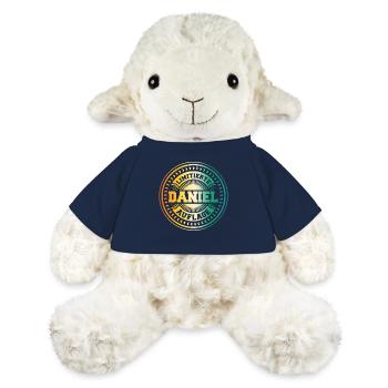 Daniel - Mouton en peluche Annika MiniFeet® - bleu marine - Devant