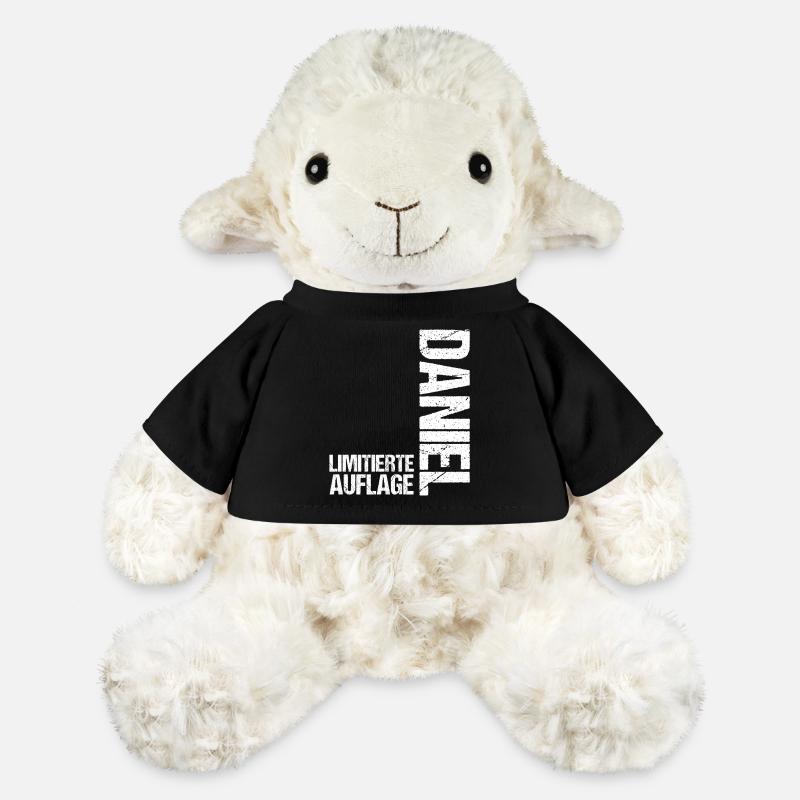 Daniel - Mouton en peluche Annika MiniFeet® - noir