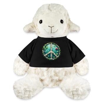 Zen Peace Pond Art - MiniFeet® Sheep Annika - black - Front