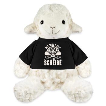 Darts Dart Darten Dartspiel - MiniFeet® Schaf Annika - Schwarz - Vorne