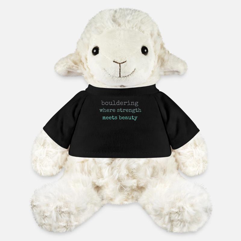 Bouldering Strength Meets Beauty Bouldering - MiniFeet® Sheep Annika - black