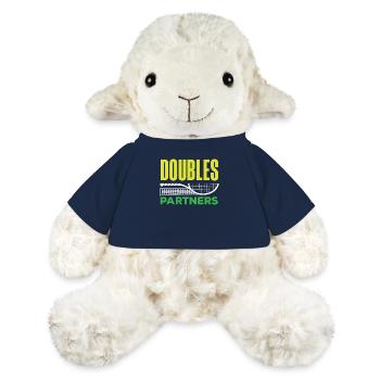 Joueur de tennis Doubles partenaire Design - Mouton en peluche Annika MiniFeet® - bleu marine - Devant