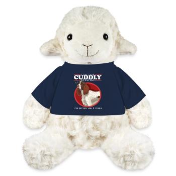 English Springer Spaniel Geschenk - MiniFeet® Schaf Annika - French Navy - Vorne