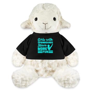 Diving diving board - MiniFeet® Sheep Annika - black - Front