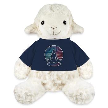Zen-Meditation Wellenkreise - MiniFeet® Schaf Annika - French Navy - Vorne