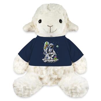 Weltraumastronaut Botaniker - MiniFeet® Schaf Annika - French Navy - Vorne