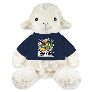 Lebhafter Papagei mit fröhlichem Frühstück - MiniFeet® Schaf Annika - French Navy - Vorne
