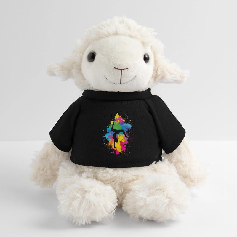 Acrobaties avec explosion de couleurs Mouton en peluche Annika MiniFeet®