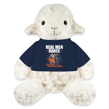 De vrais hommes dansant Salle de bal - Mouton en peluche Annika MiniFeet® - bleu marine - Devant