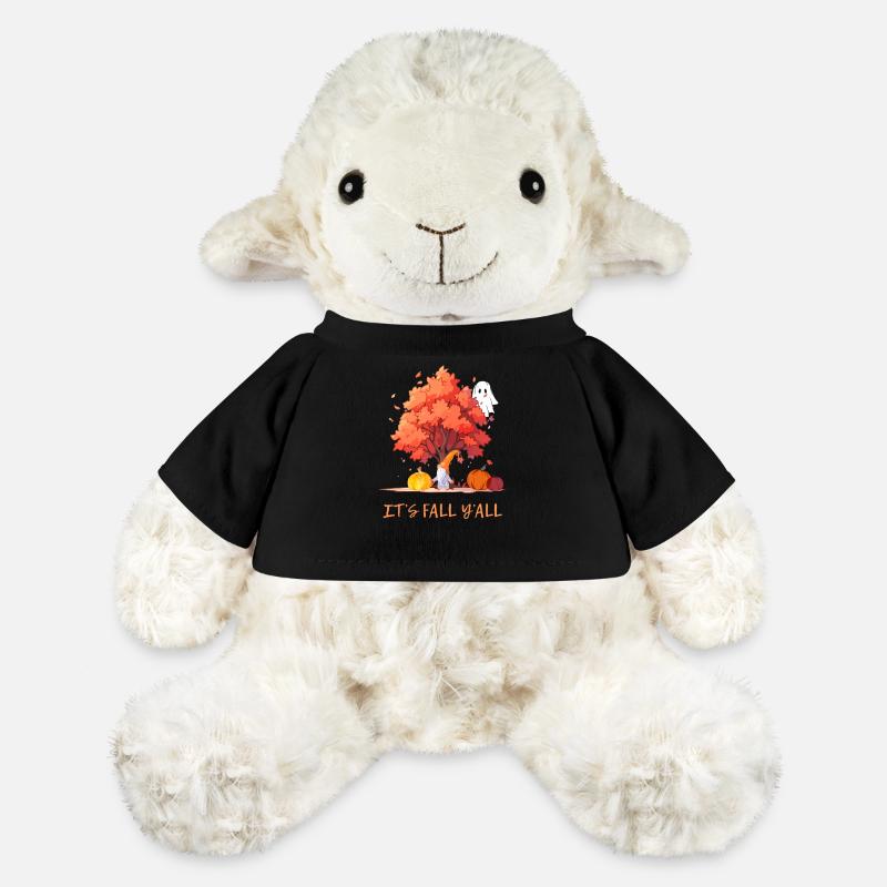 It's Fall Y'all Pumpkin Gnome Autumn Tree - MiniFeet® Sheep Annika - black