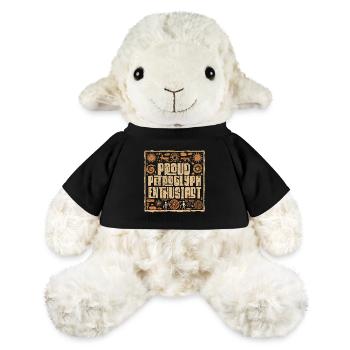 Pétroglyphes Pétroglyphes Pictogrammes - Mouton en peluche Annika MiniFeet® - noir - Devant