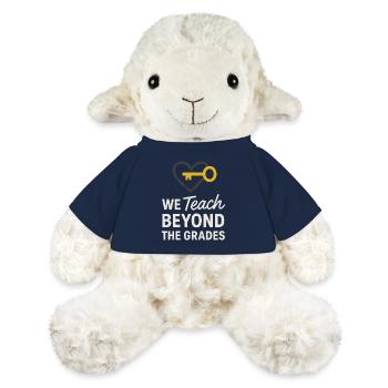 Personnel pour l'enseignant en éducation alternative Deuxième - Mouton en peluche Annika MiniFeet® - bleu marine - Devant