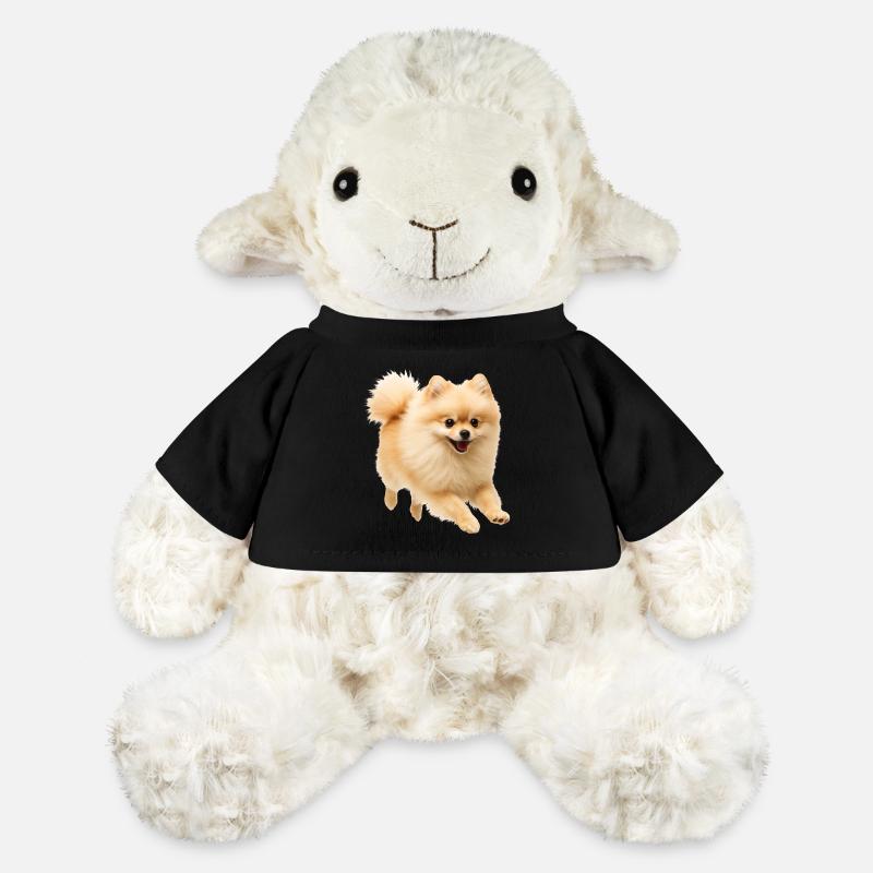 dwarf spitz - MiniFeet® Sheep Annika - black