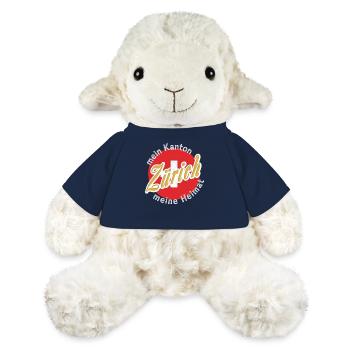 Mon pays natal Zuarich cadeau - Mouton en peluche Annika MiniFeet® - bleu marine - Devant