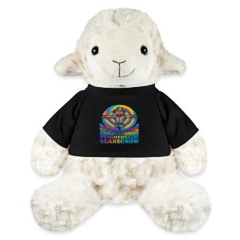 Psychedelische Vogelscheuche Trippy EDM Festival - MiniFeet® Schaf Annika - Schwarz - Vorne