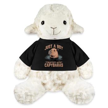 Funny Capybara - MiniFeet® Sheep Annika - black - Front