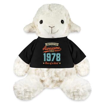 Awesome Since 1978 - MiniFeet® Sheep Annika - black - Front