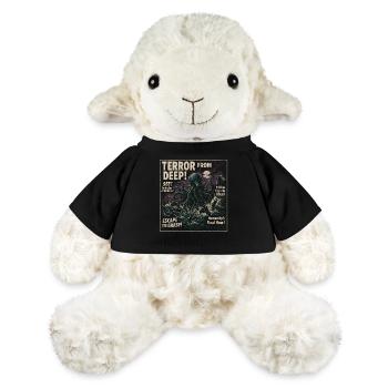 Terreur des profondeurs Kraken Affiche de film Halloween - Mouton en peluche Annika MiniFeet® - noir - Devant
