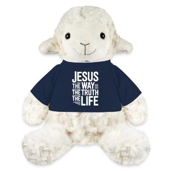 Jésus Le Chemin La Vie La Vie - Mouton en peluche Annika MiniFeet® - bleu marine - Devant
