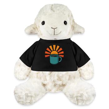 Kaffee Sonnenaufgang Morgen Kaffee Liebhaber Kunst - MiniFeet® Schaf Annika - Schwarz - Vorne