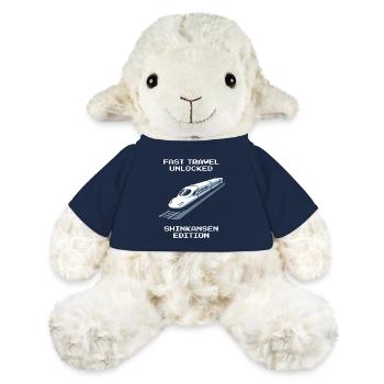 Schnellreise freigeschaltet | Shinkansen Japan - MiniFeet® Schaf Annika - French Navy - Vorne