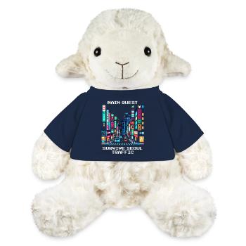Quête principale : survivre au trafic de Séoul | Corée - Mouton en peluche Annika MiniFeet® - bleu marine - Devant