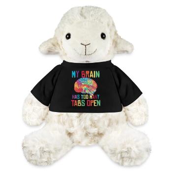 Brain: Too many tabs open - MiniFeet® Sheep Annika - black - Front